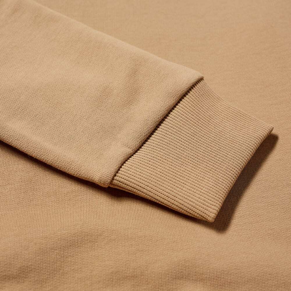 A.P.C. Men's Item Logo Hoody in Beige
