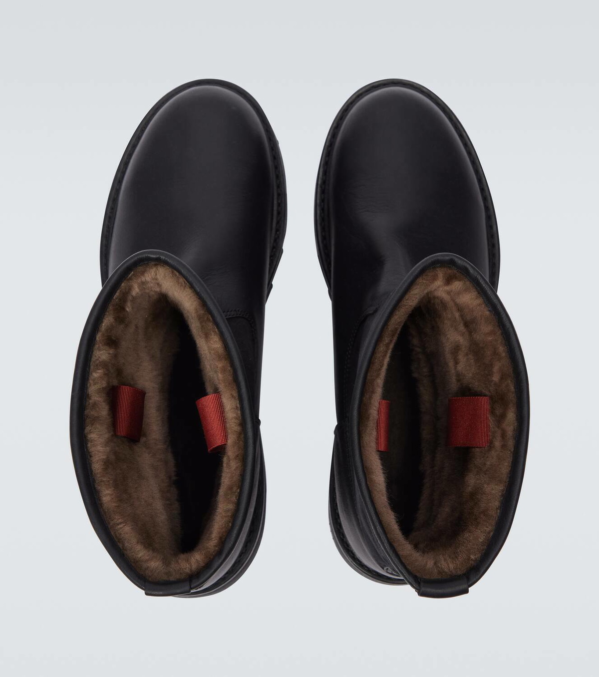 Loro Piana Suilven Walk suede and leather ankle boots