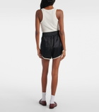 Polo Ralph Lauren Rally cotton-blend satin shorts