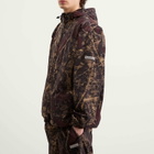 No Problemo Men's Forest Glitch Nylon Jacket in Camo