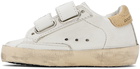 Golden Goose Baby Off-White Old School Sneakers