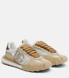Dolce&Gabbana DG Athletic suede-trimmed sneakers