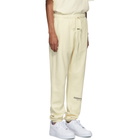 Essentials Off-White Reflective Logo Lounge Pants