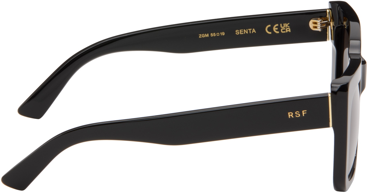 RETROSUPERFUTURE Black Senta Sunglasses