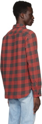 RRL Red Plaid Work Shirt