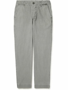 James Perse - Straight-Leg Cotton-Canvas Trousers - Gray