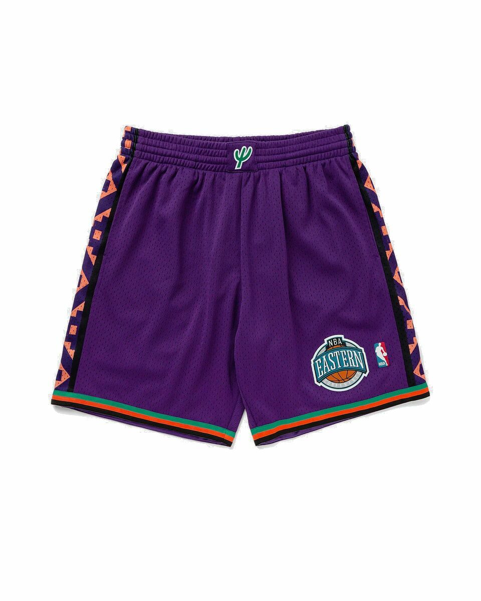 Photo: Mitchell & Ness Nba Swingman All Star East 1994 95 Shorts Purple - Mens - Sport & Team Shorts