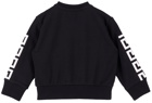 Versace Baby Black Greca Print Sweatshirt