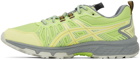 Asics Green & Yellow HN1-S Gel-Venture 7 Sneakers
