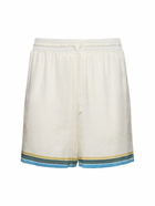 CASABLANCA - Casa Way Printed Silk Shorts