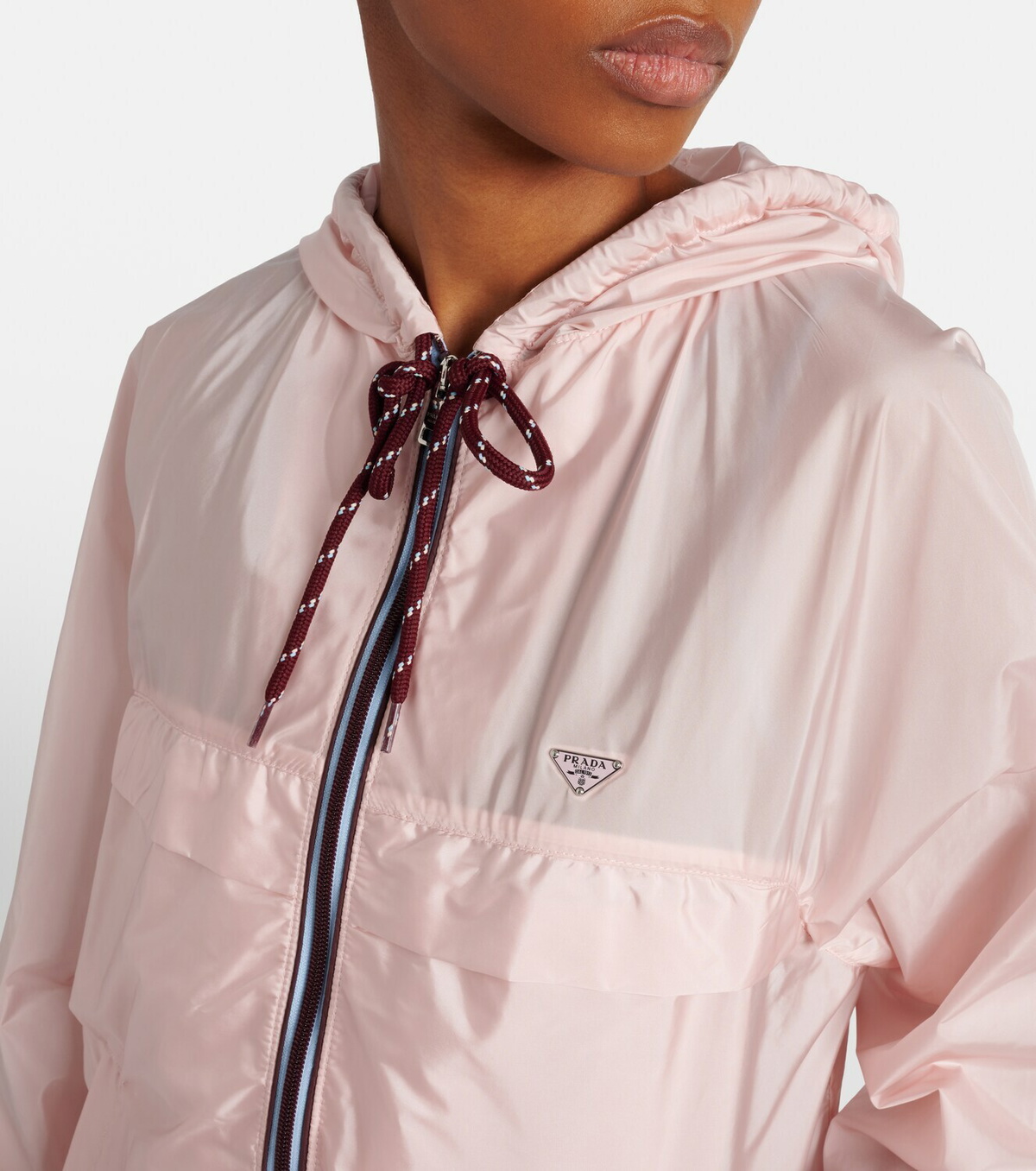 Prada Re-Nylon hooded jacket