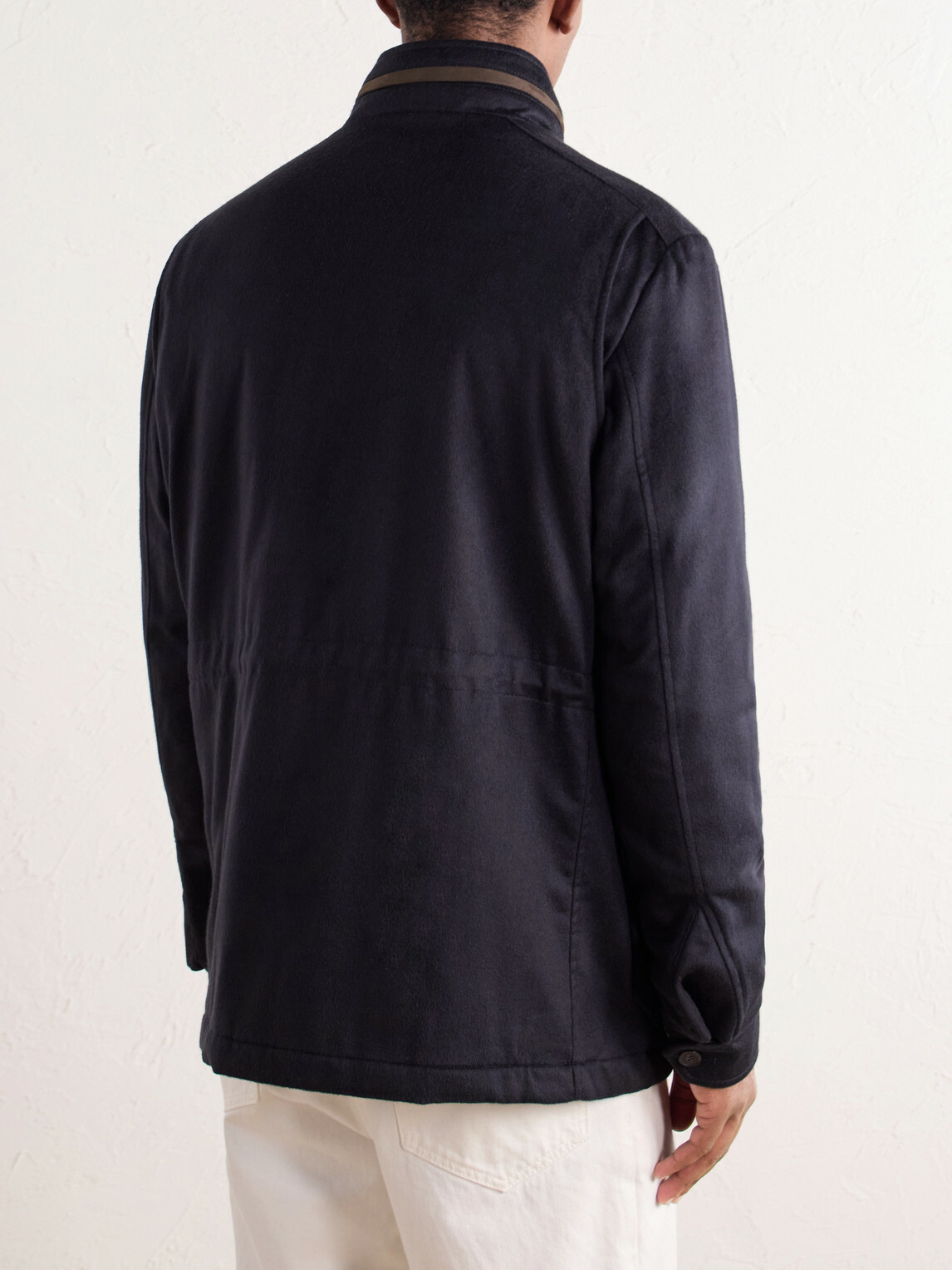 N.PEAL - Vale Cashmere Jacket - Blue