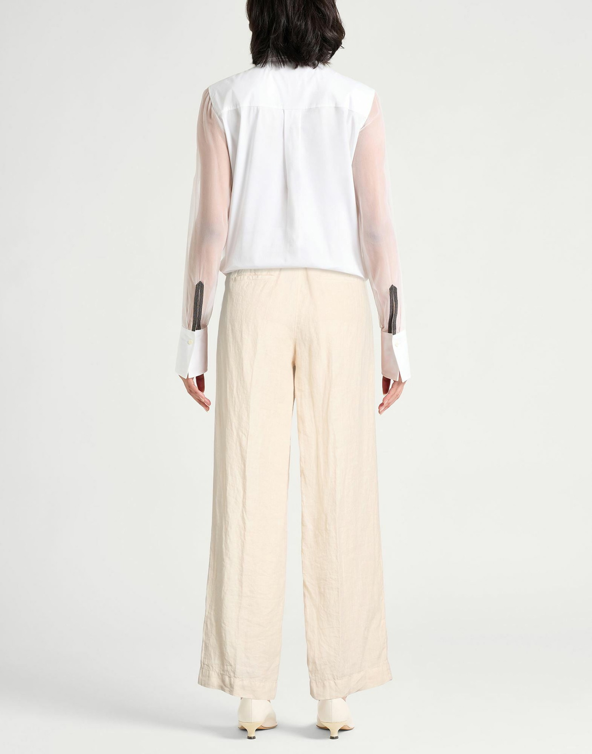 Peserico Easy Womens Pants Cream