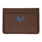 A.P.C. Brown Anzo Card Holder