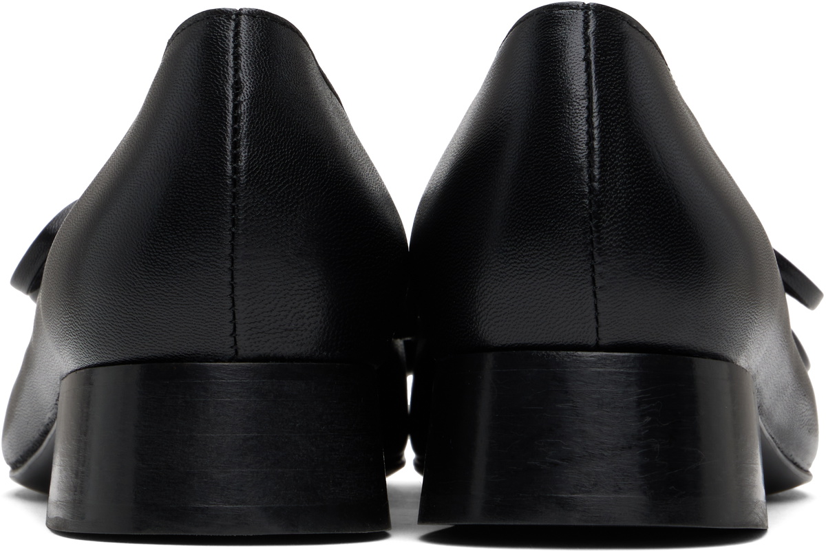 Nicole Saldaña Black Isabel Loafers