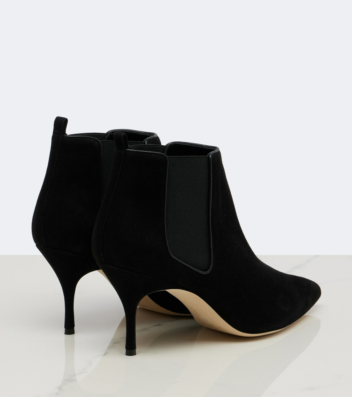 Manolo Blahnik Dildi suede ankle boots