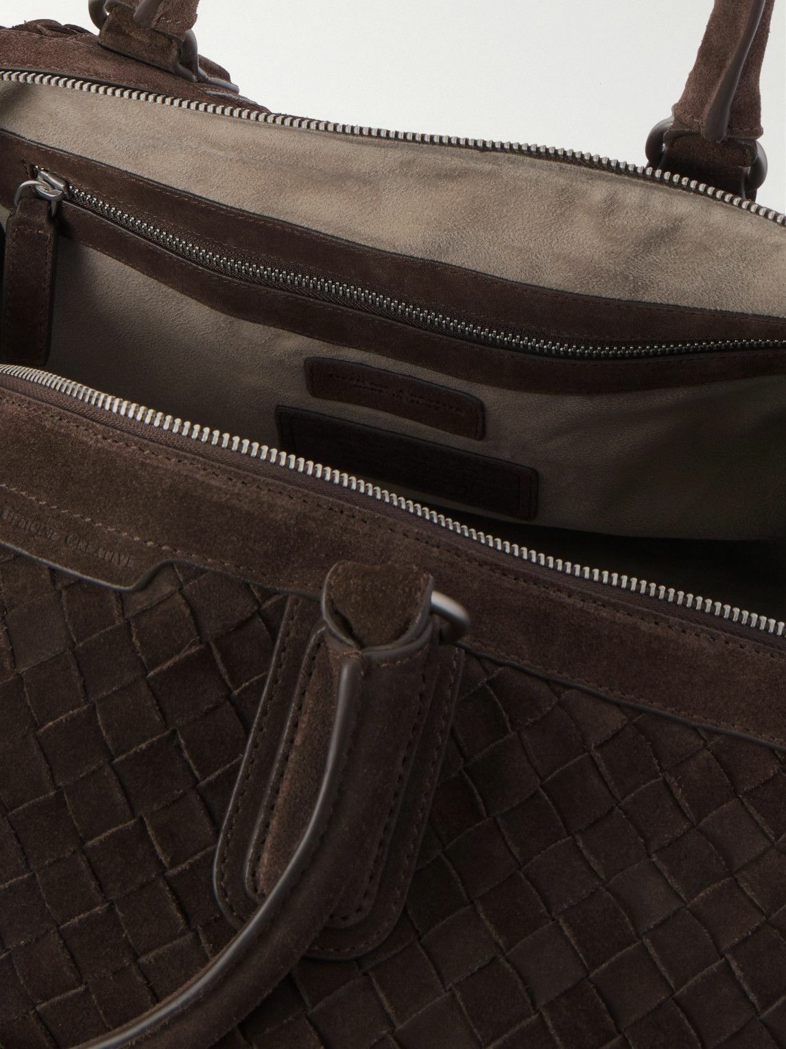 Officine Creative - Woven Suede Holdall