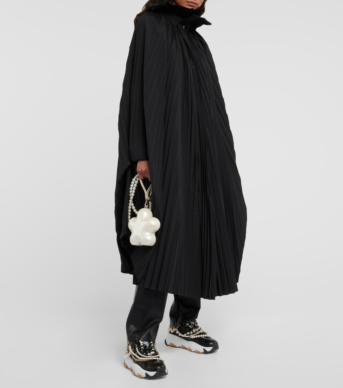 Junya Watanabe Embellished leather sneakers