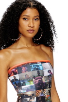 Diesel Tube dress with Livestream print - Dresses Womens in Multicolor