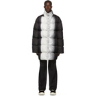 Rick Owens Black Down Jumbo Duvet Jacket