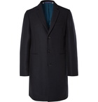 PS Paul Smith - Slim-Fit Wool-Blend Overcoat - Blue