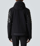 Toni Sailer Lorenz faux leather ski jacket