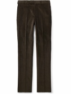 Kingsman - Slim-Fit Straight-Leg Cotton-Corduroy Suit Trousers - Brown