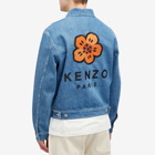 Kenzo Men's Boke Denim Trucker Jacket in Blue