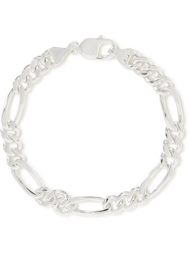 Photo: Pearls Before Swine - Figaro Link Silver Chain Bracelet - Silver