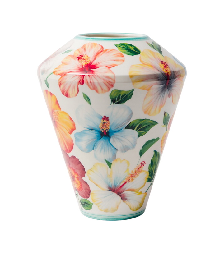 Photo: Dolce&Gabbana Casa Floral ceramic vase