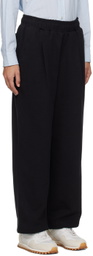 Dunst Black Wide Fit Sweatpants