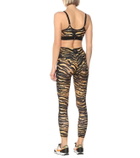 Adam Selman Sport Push-It tiger-print sports bra