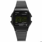 Timex T80 Expansion Band Digital Watch in Black
