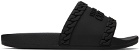 Versace Jeans Couture Black Shelly Slides