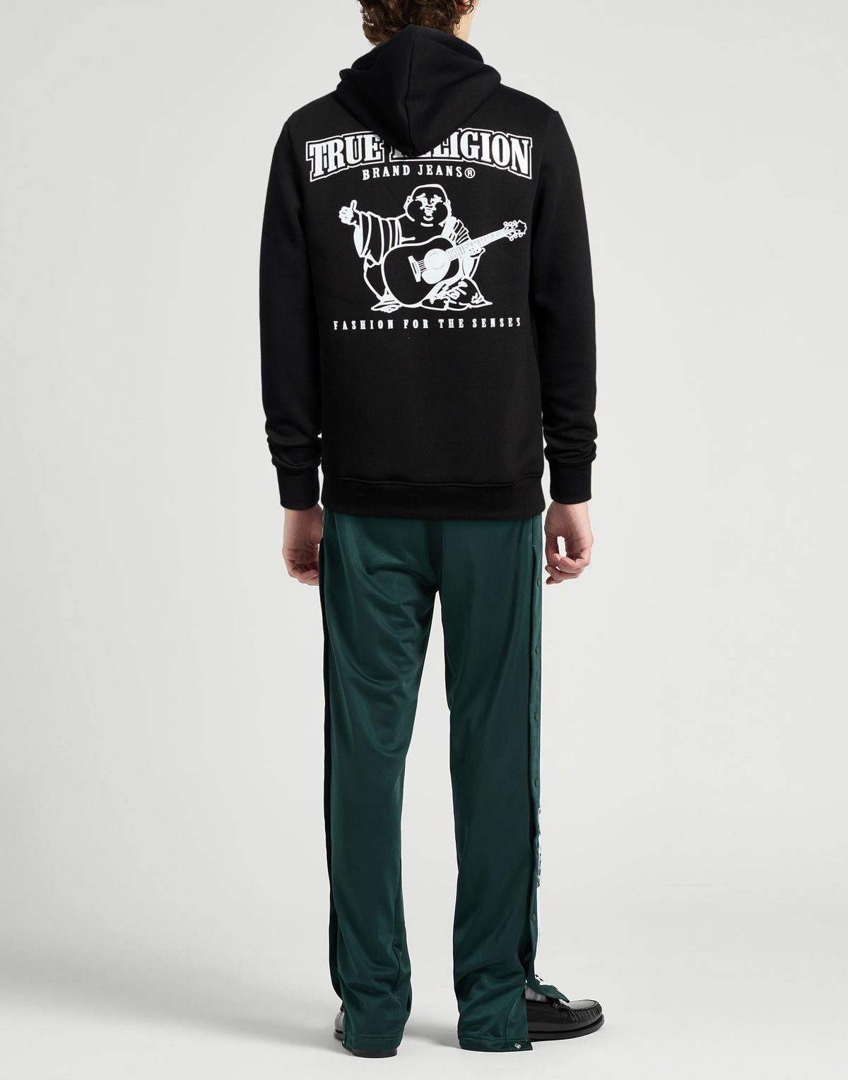 True Religion Mens Sweatshirt in Black