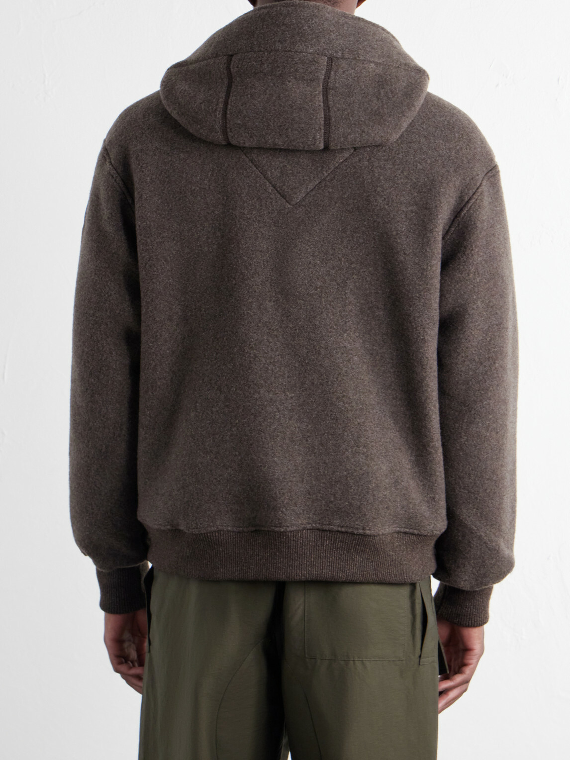 Canada Goose - Chilliwack Hooded Wool-Blend Fleece Bomber Jacket - Brown