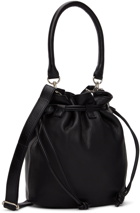 Y's Black Leather Combi Bag