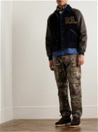 RRL - Tapered Camouflage-Print Cotton-Ripstop Cargo Trousers - Green