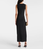 Altuzarra Saralien gathered jersey midi dress