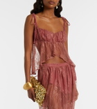 Bananhot Kendall lace crop top