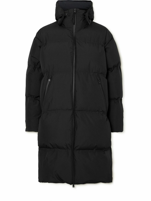 Photo: Norse Projects Arktisk - Quilted Shell Hooded Coat - Black