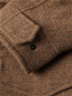 Aspesi - Brushed Wool Field Jacket - Brown