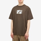 Wood Wood Men's Haider Lucky T-Shirt in Mahogany