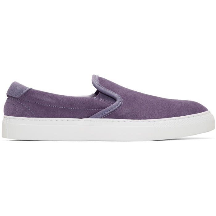 Photo: Diemme Purple Suede Garda Slip-On Sneakers