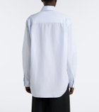 The Row Gavina cotton chambray shirt