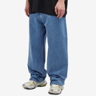 VETEMENTS Men's Baggy Jeans in Mid Blue
