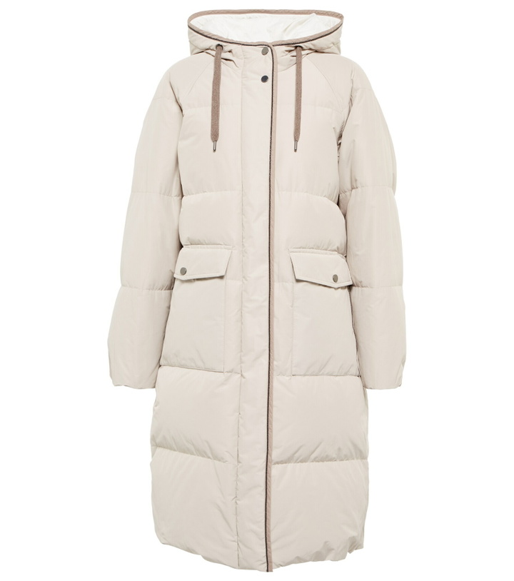 Photo: Brunello Cucinelli - Padded puffer coat