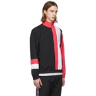 Champion Reverse Weave Pink and Black Logo Script Track Jacket