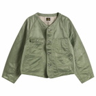 Needles Women's Engineer Jacket in Olive