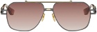 Dita Gray & Gold Kudra Sunglasses